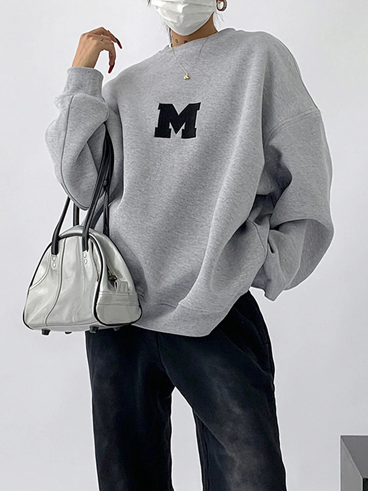 Cozy Minimalist Oversized Sweatshirt
