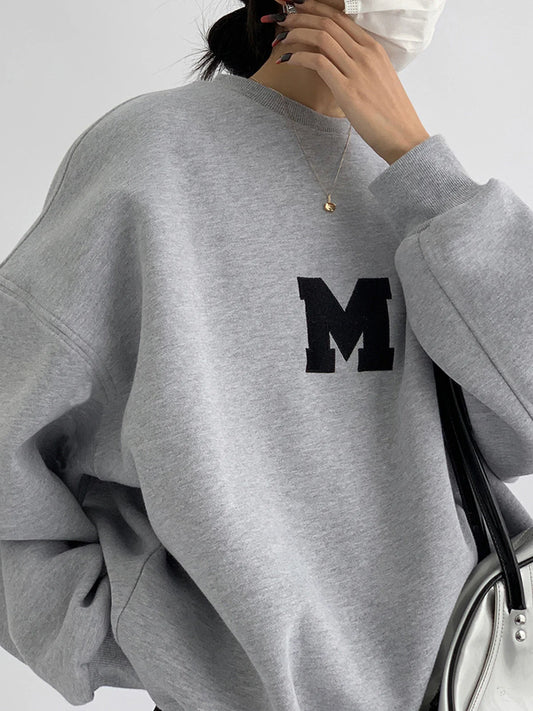 Cozy Minimalist Oversized Sweatshirt