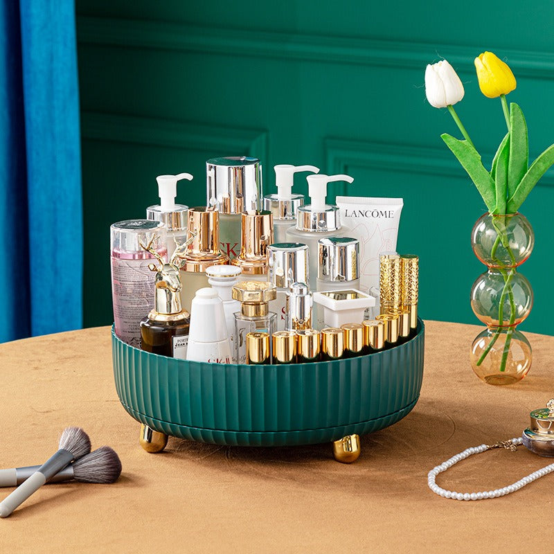 SpinEase™ - Rotating Cosmetic & Kitchen Storage Turntable Organizer