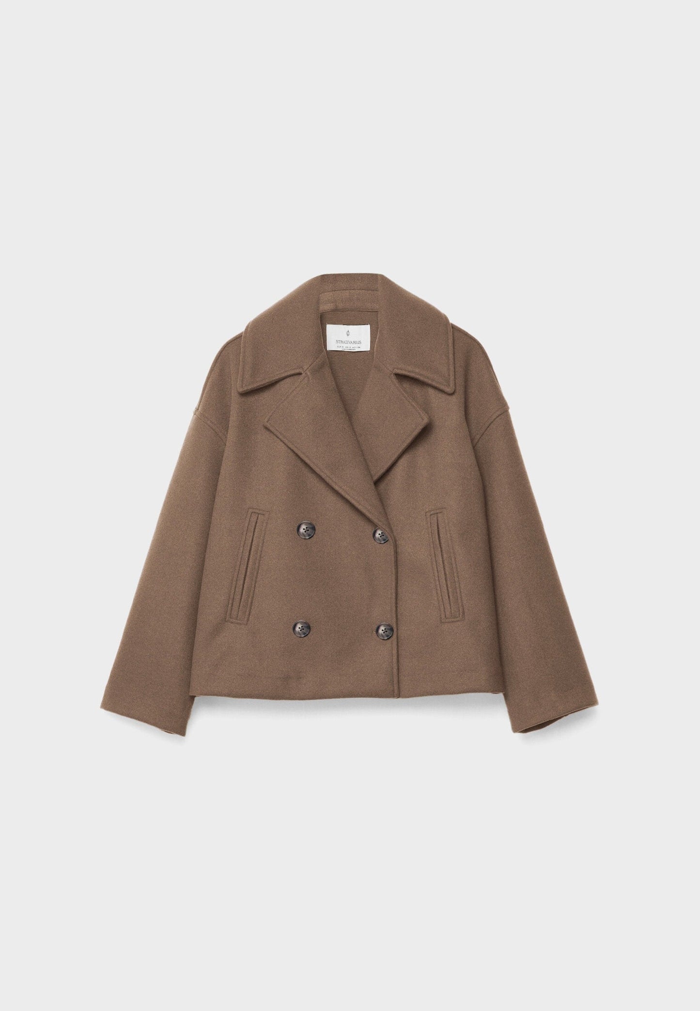 Chic Double-Breasted Short Jacket