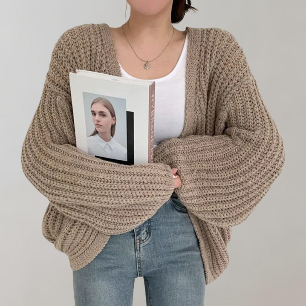 Cozy Chunky Knit Cardigan for Women
