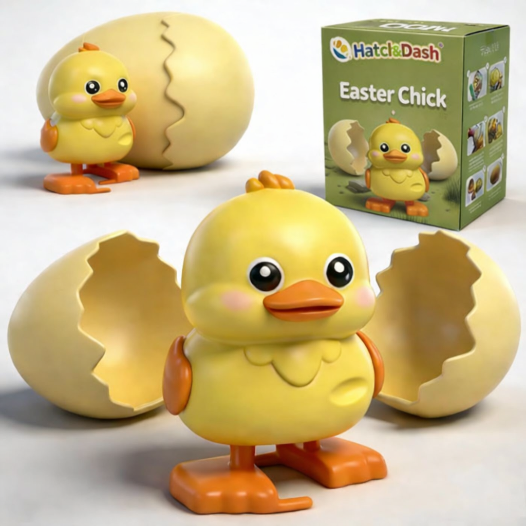 HatchWhirl - Endless Easter Fun with Magical Wind-Up Animal Races