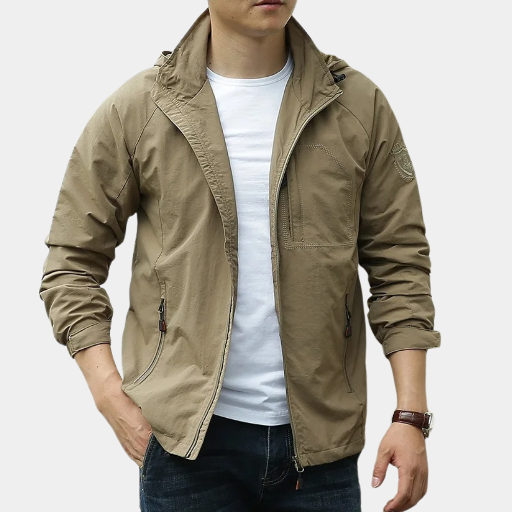 Lightweight Cargo Summer Jacket for Men