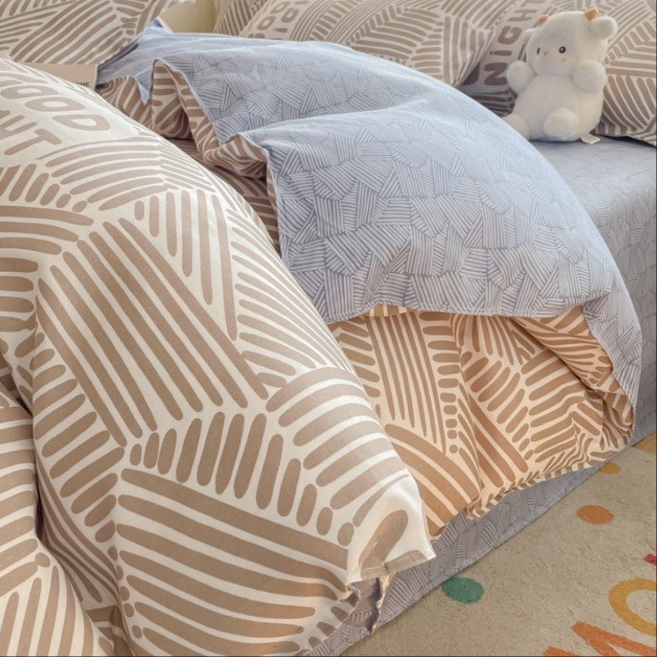 CottonNest™ - Soft Cotton Bedding Set for Mother & Baby