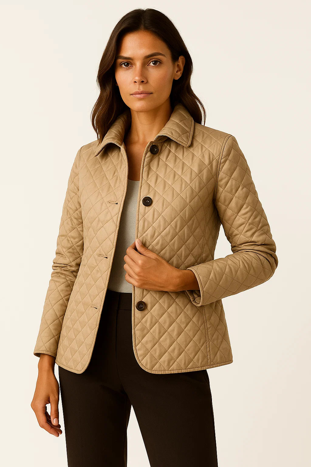 Chic Quilted Puffer Jacket for Effortless Warmth