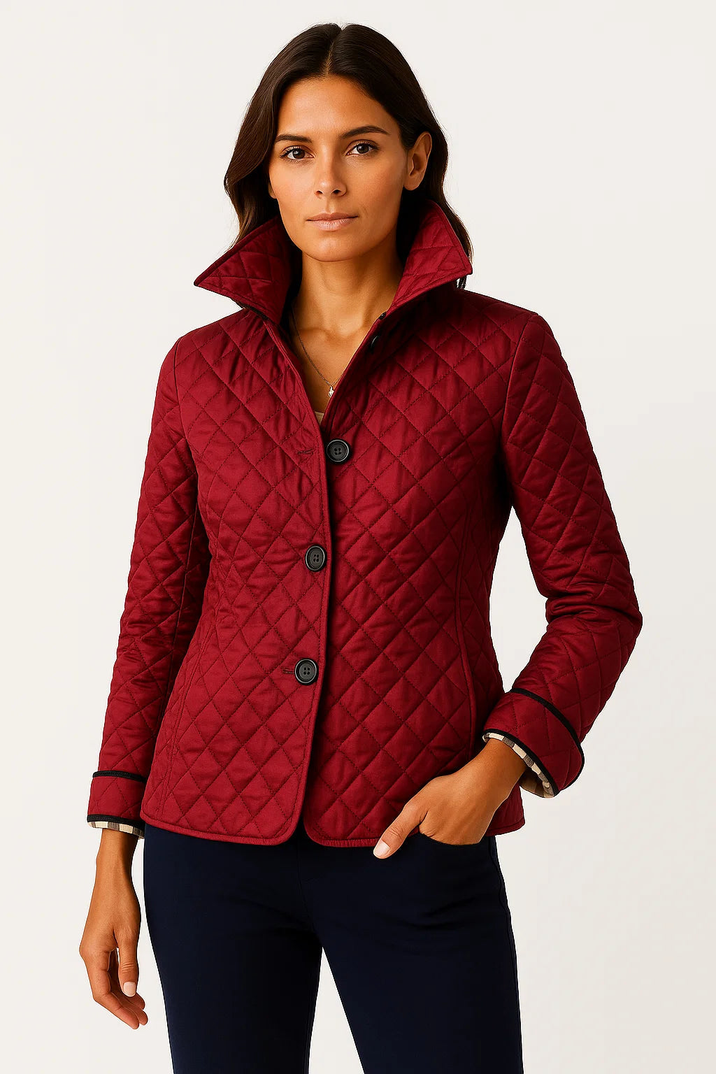 Chic Quilted Puffer Jacket for Effortless Warmth