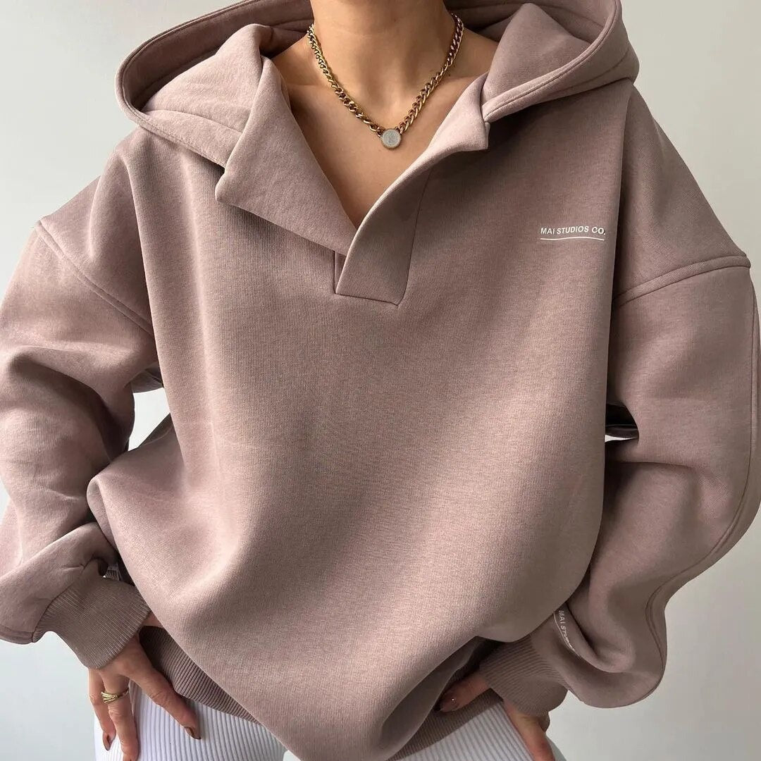 Cozy Straight Cut Hoodie for Women