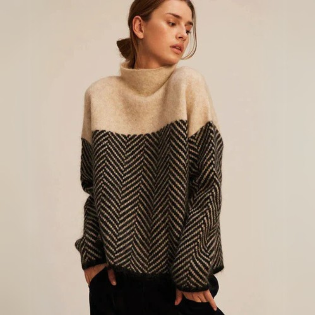 Cozy Chunky Knit Turtleneck Sweater