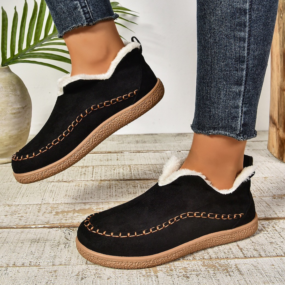 Cozy Lined Women's Winter Non-Slip Boots