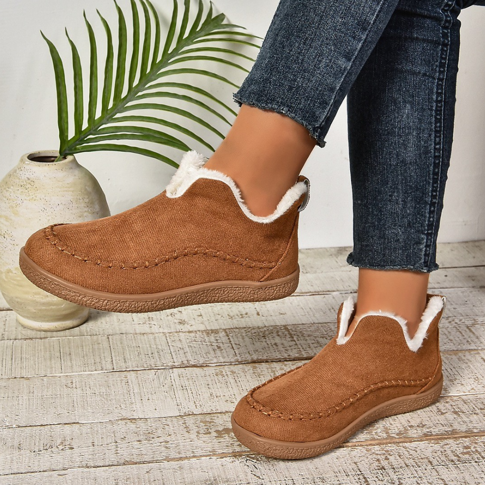 Cozy Lined Women's Winter Non-Slip Boots