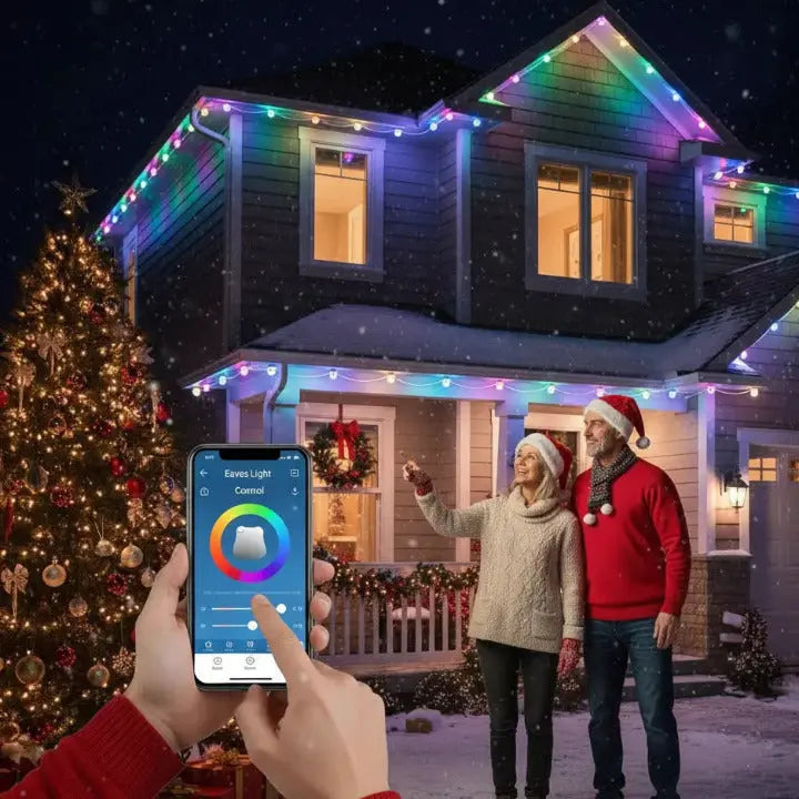 LumaGlow™ - Color-Changing RGBIC Outdoor Eaves Light