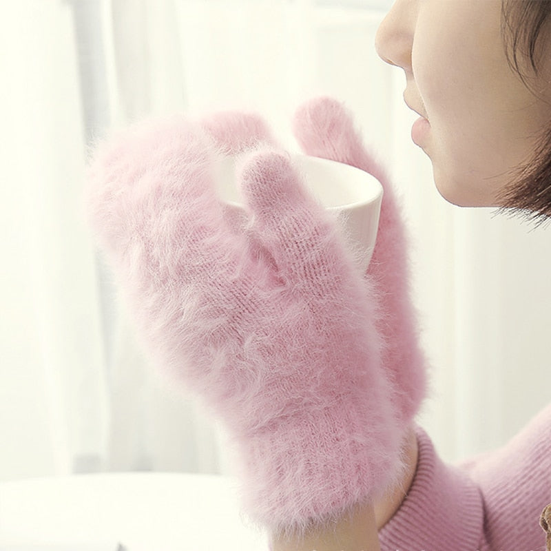 CozyNest™ - Warm Wool Gloves for Cozy Winter Days