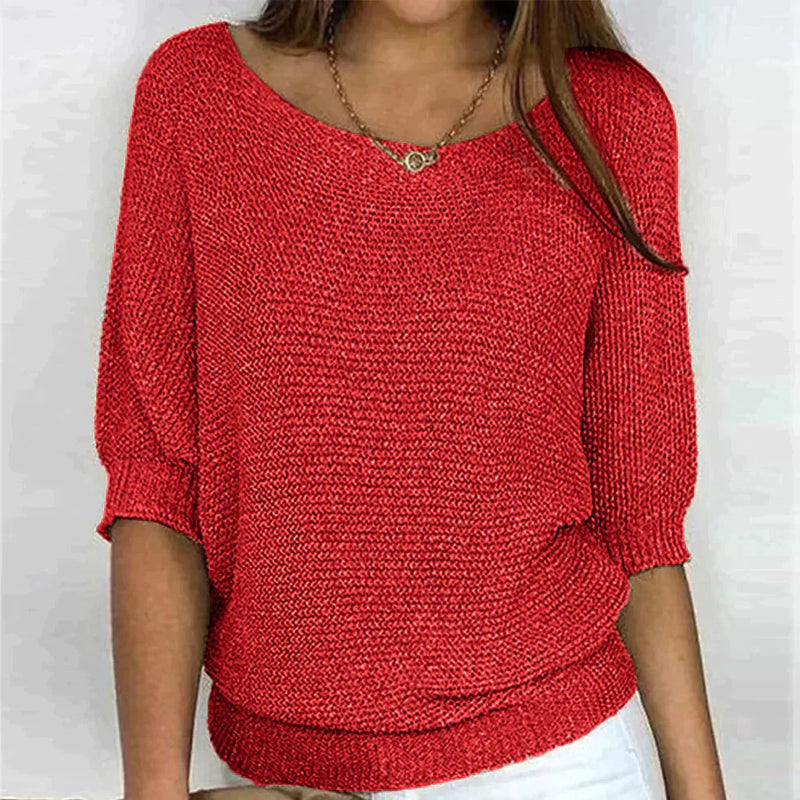 Cozy Chic Knit Pullover Sweater
