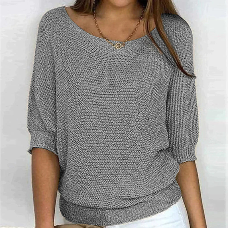 Cozy Chic Knit Pullover Sweater