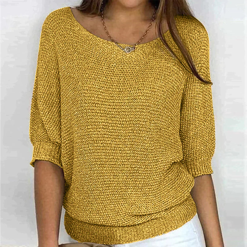 Cozy Chic Knit Pullover Sweater