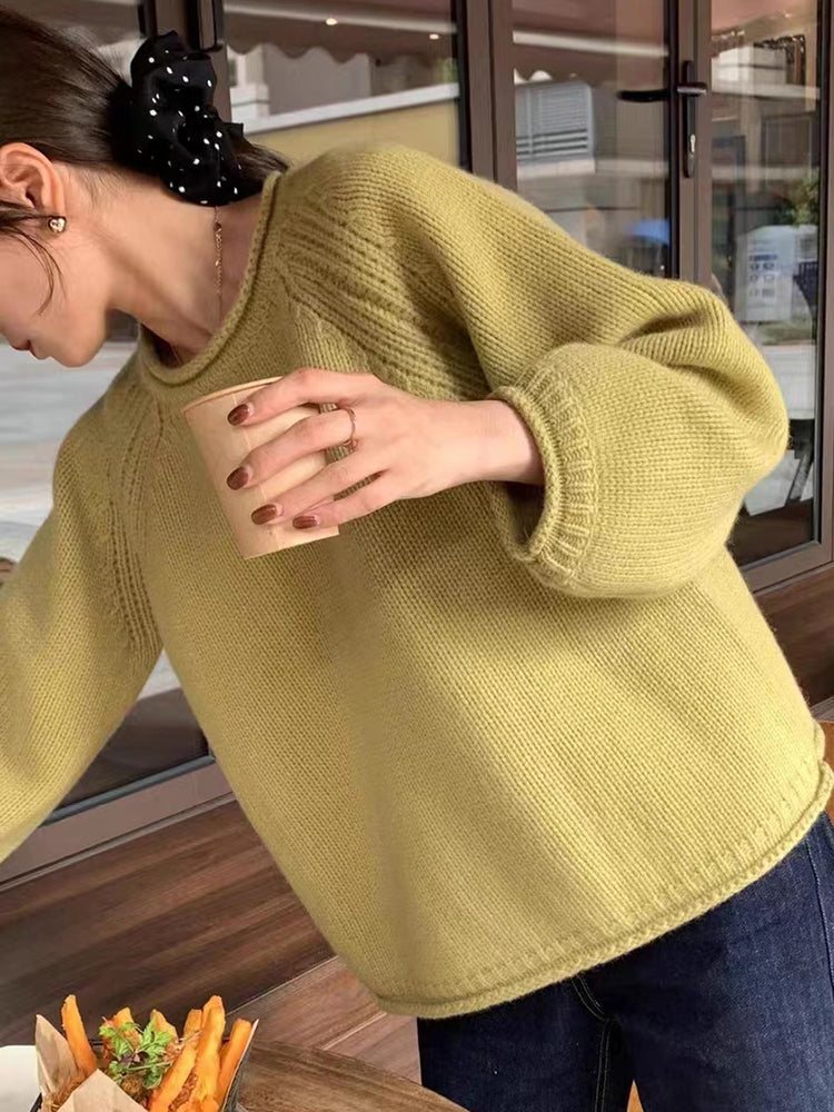Adrianne CozyFit Loose Long Sleeve Sweater