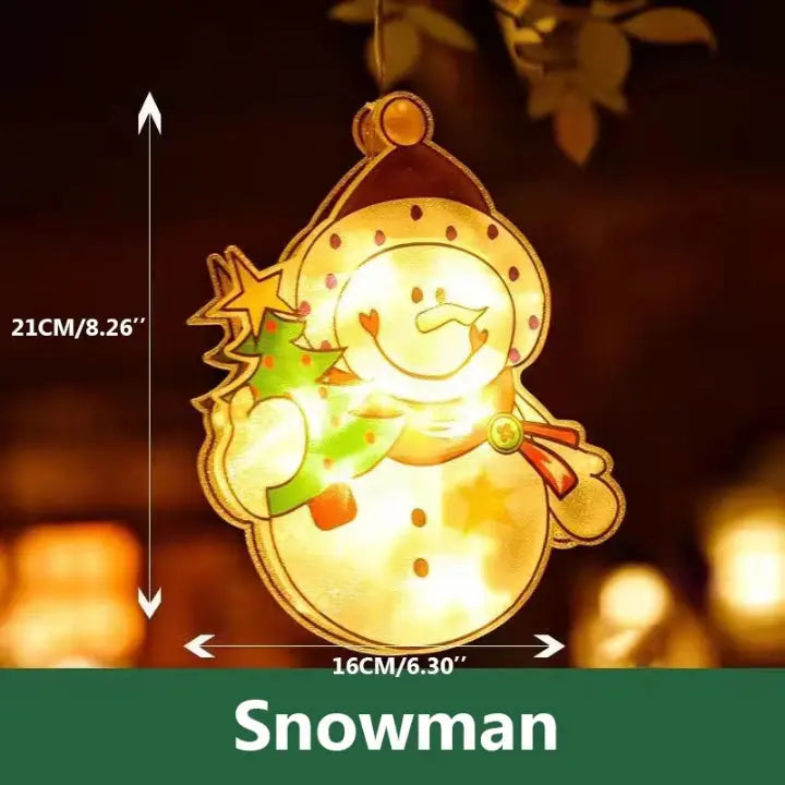 BrightGlow™ - LED Window Christmas Light Decor