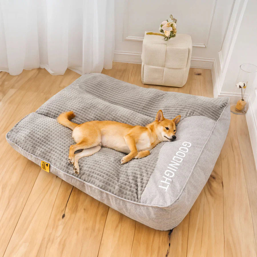 GoodNight™ - Cozy Plush Dog Cushion Bed