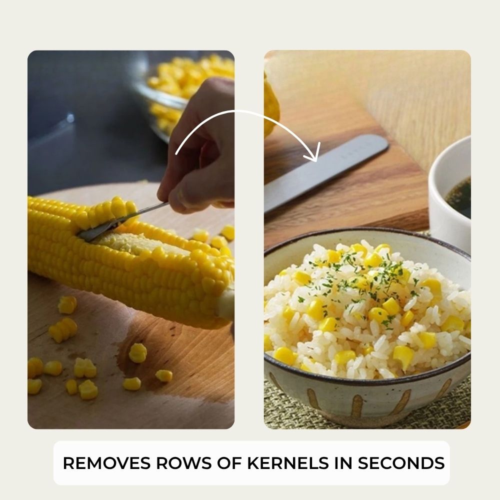 CornFix™ – Easy Fresh Corn Stripping Tool for Quick Snacks