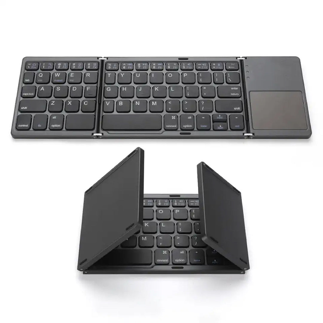 TechSwift™ - Foldable Mini Bluetooth Keyboard with Touchpad for Mobile Devices