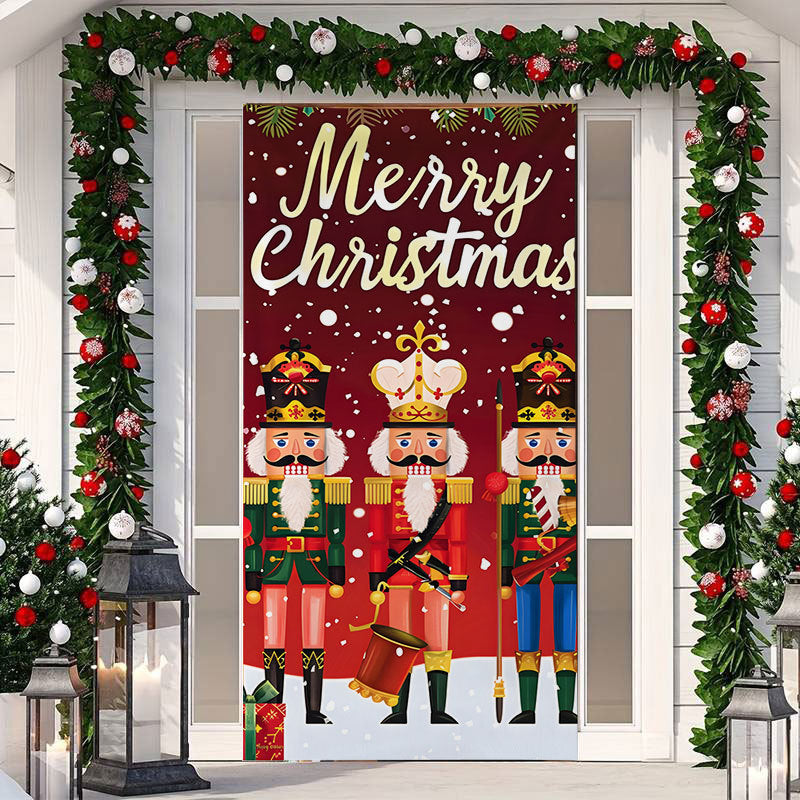LusailStore™ - Festive Christmas Door Sticker Decor