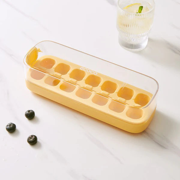 Flexible Silicone Ice Cube Trays for Easy Home Ice Making