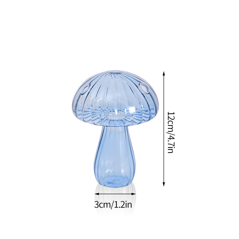 Elegant Crystal Mushroom Glasses Set for Stylish Entertaining