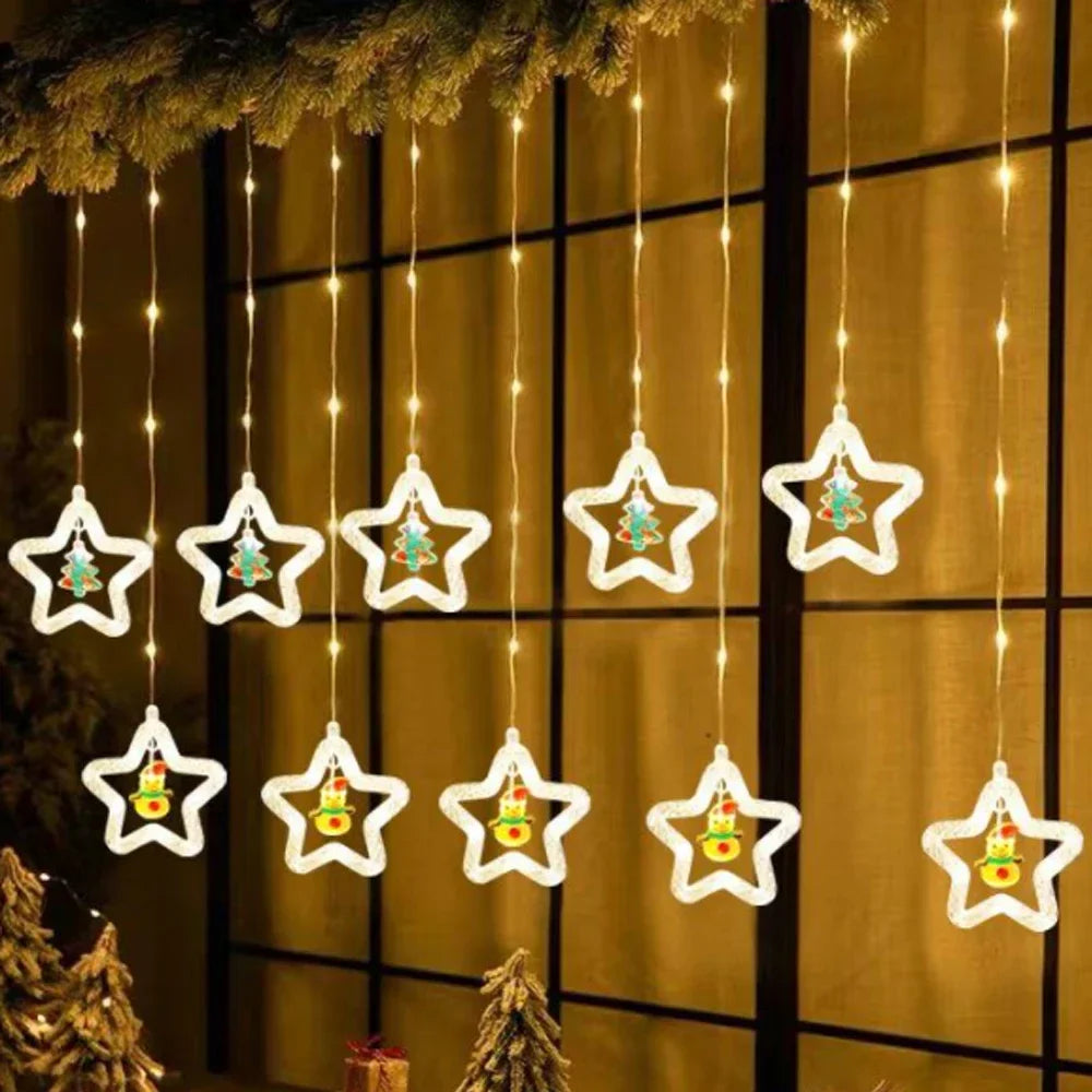 GlowJoy™ - Festive LED Christmas String Lights Decor
