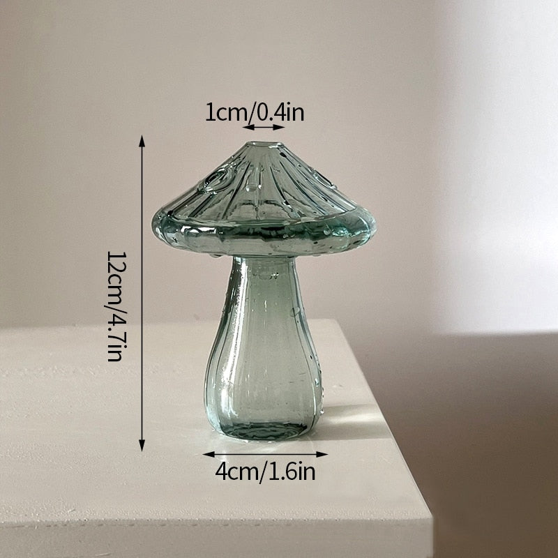 Elegant Crystal Mushroom Glasses Set for Stylish Entertaining