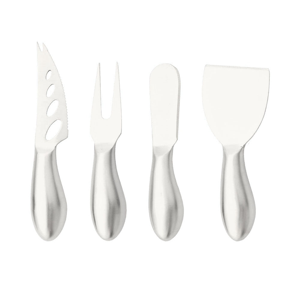 Elegant Stainless Steel Cheese Knife Set for Entertaining