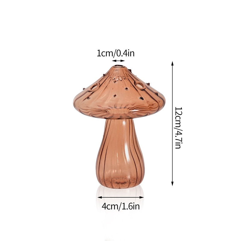 Elegant Crystal Mushroom Glasses Set for Stylish Entertaining