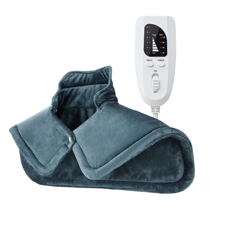 Heated Neck and Shoulder Wrap for Cozy Warmth