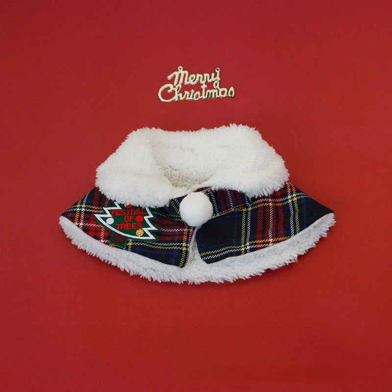 PawJoy™ - Cozy Cat & Dog Christmas Winter Scarf