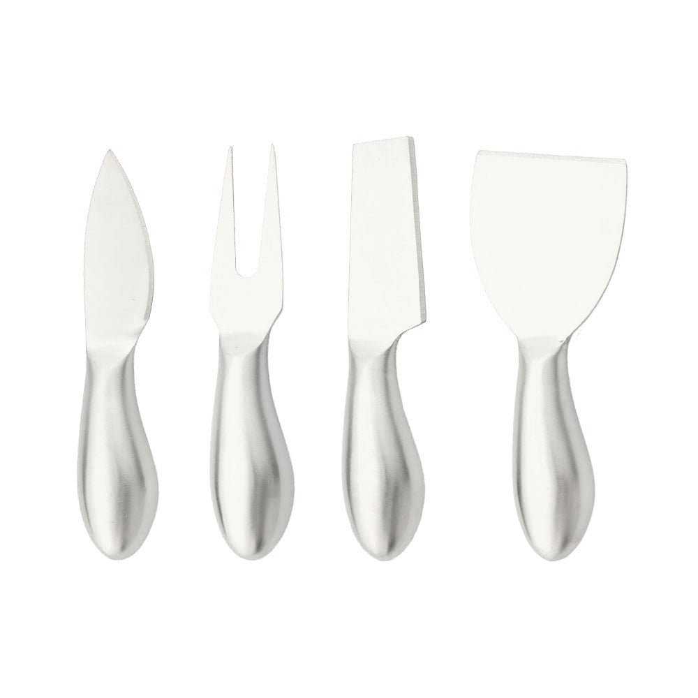 Elegant Stainless Steel Cheese Knife Set for Entertaining