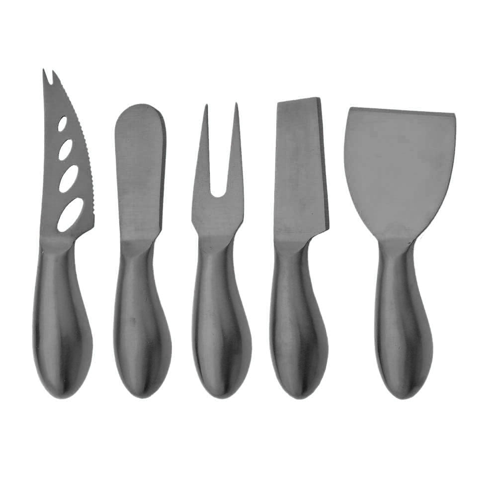 Elegant Stainless Steel Cheese Knife Set for Entertaining