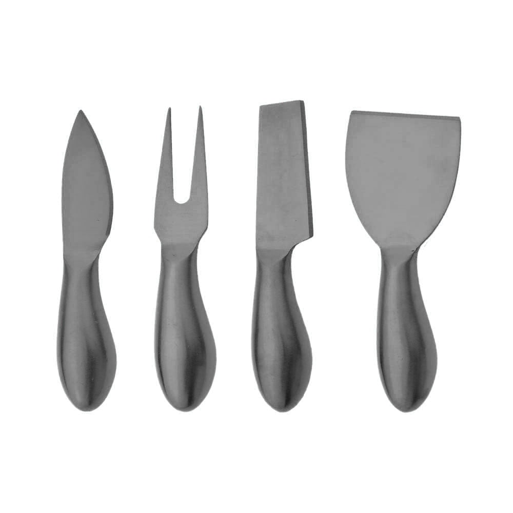 Elegant Stainless Steel Cheese Knife Set for Entertaining