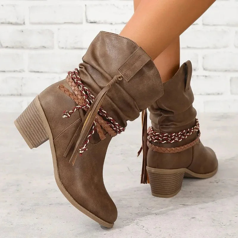 Stylish Western Cowboy Boots