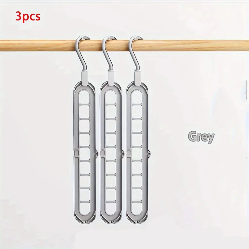Hanglee™ - Space-Saving 9-Hole Foldable Closet Hangers