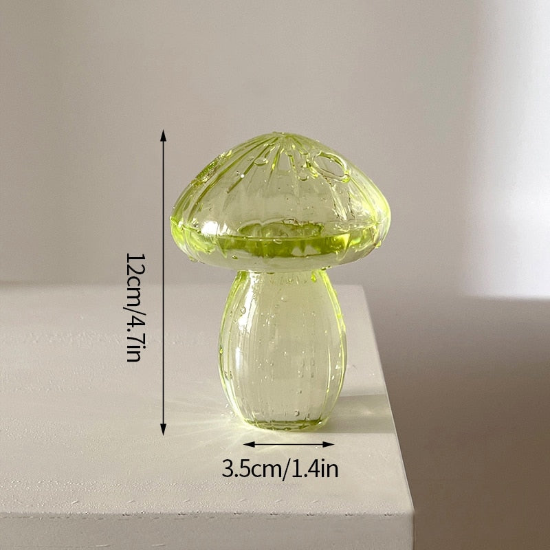 Elegant Crystal Mushroom Glasses Set for Stylish Entertaining
