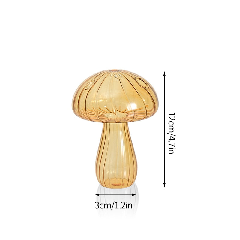 Elegant Crystal Mushroom Glasses Set for Stylish Entertaining