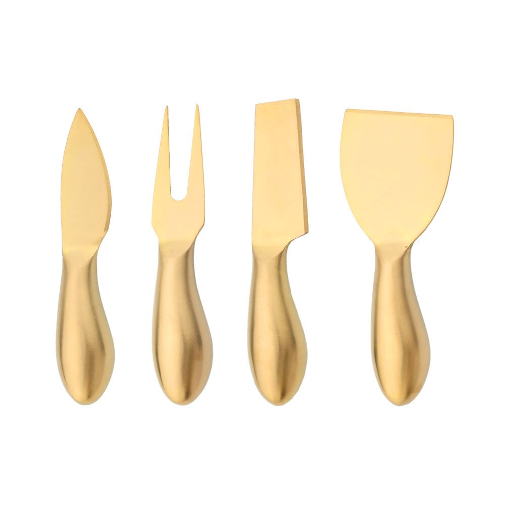 Elegant Stainless Steel Cheese Knife Set for Entertaining