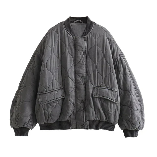 Modern Quilted Winter Jacket for Women
