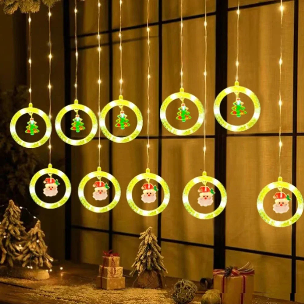 GlowJoy™ - Festive LED Christmas String Lights Decor