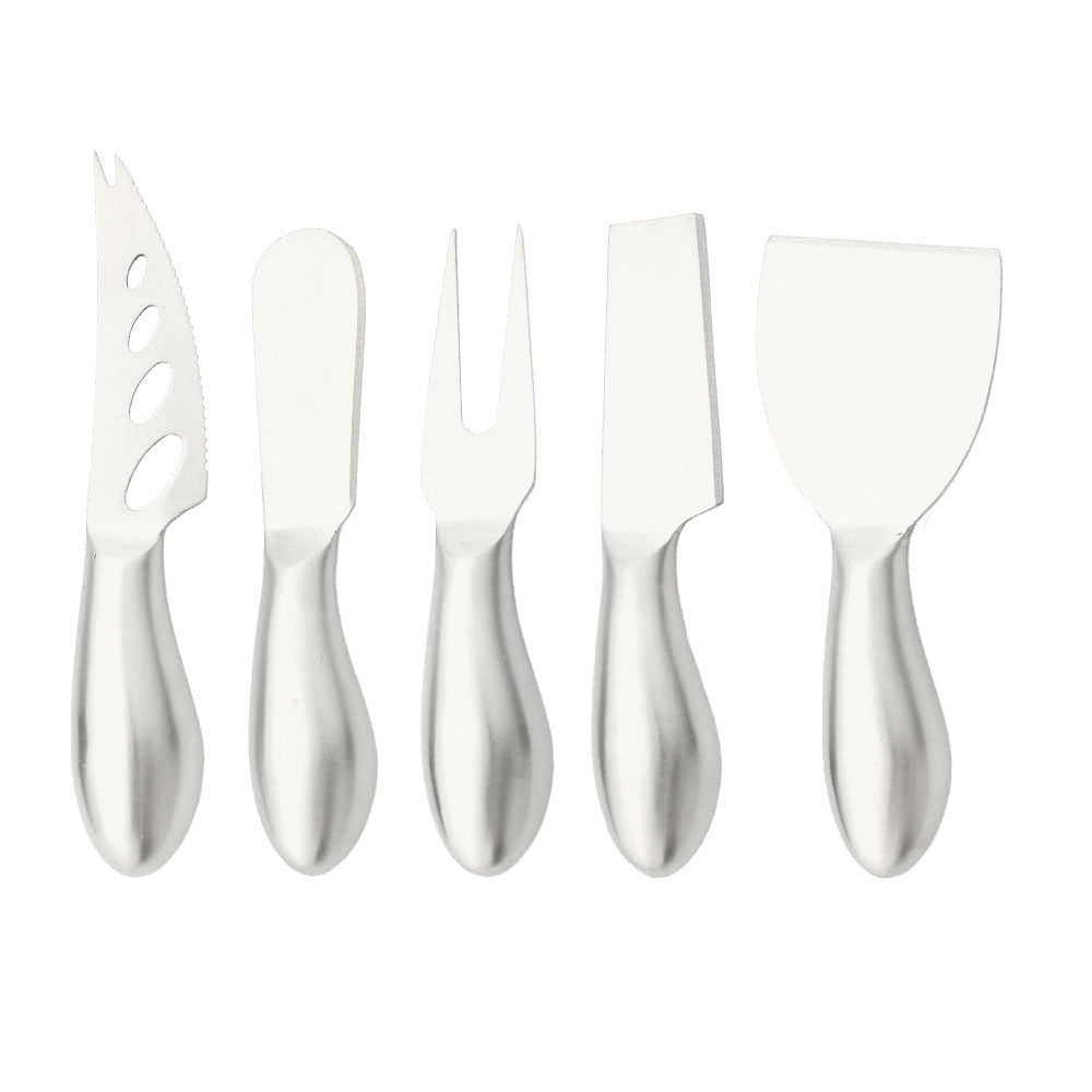 Elegant Stainless Steel Cheese Knife Set for Entertaining