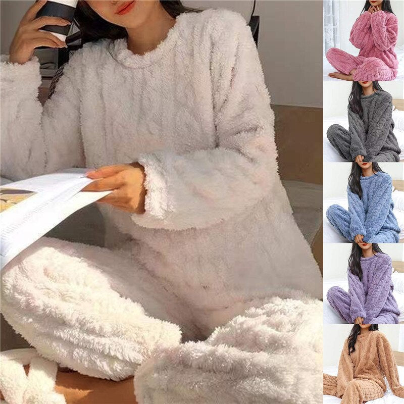 Cozy Fleece Pajamas for Women