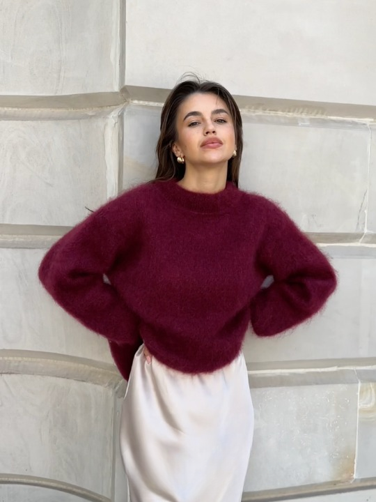 Cozy Soft Mohair Sweater