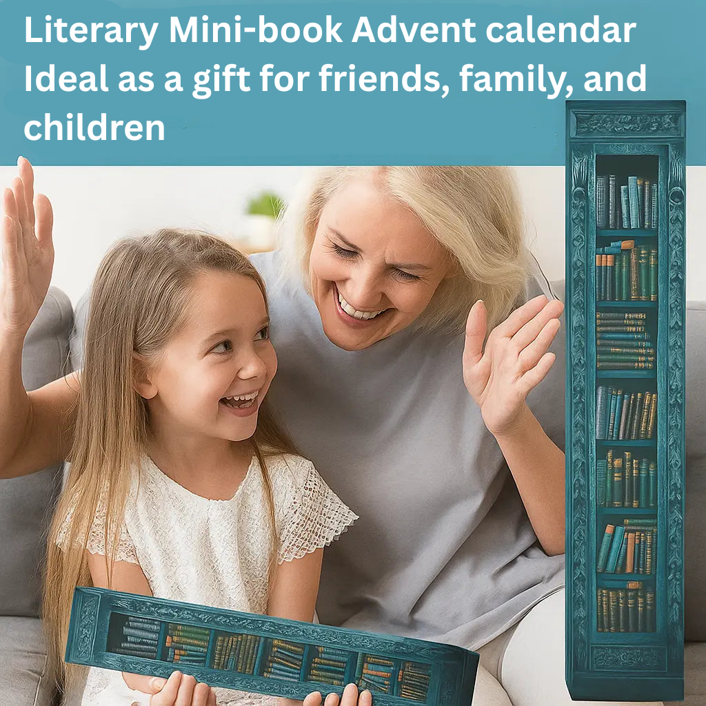 ClassicReads™ Mini Book Advent Calendar with 25 Timeless Stories