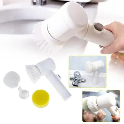 5-in-1 Electric Multi-Surface Cleaning Brush