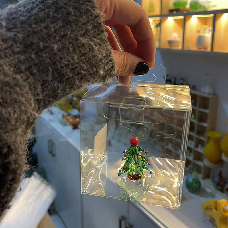 HolidayGlow™ - Creative Glass Christmas Ornaments for Festive Decor