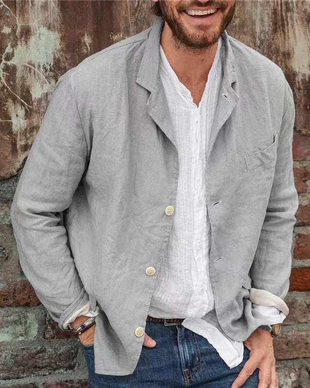 Classic Casual Men’s Jacket for Everyday Wear